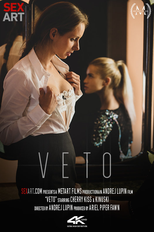 Xxx Veto - Kinky lesbian Cherry Kiss punishes Kinuski in erotic domination movie Veto  - SexArt.com